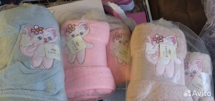 Набор махровых полотенец