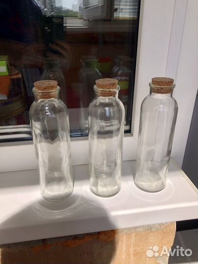 Бутылка с пробкой для декора кухни свадьбы