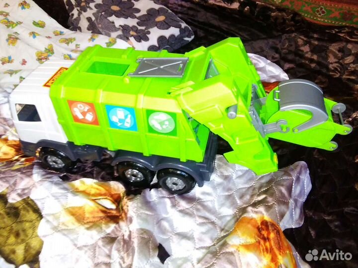 Игрушка мусоровоз (полесье)