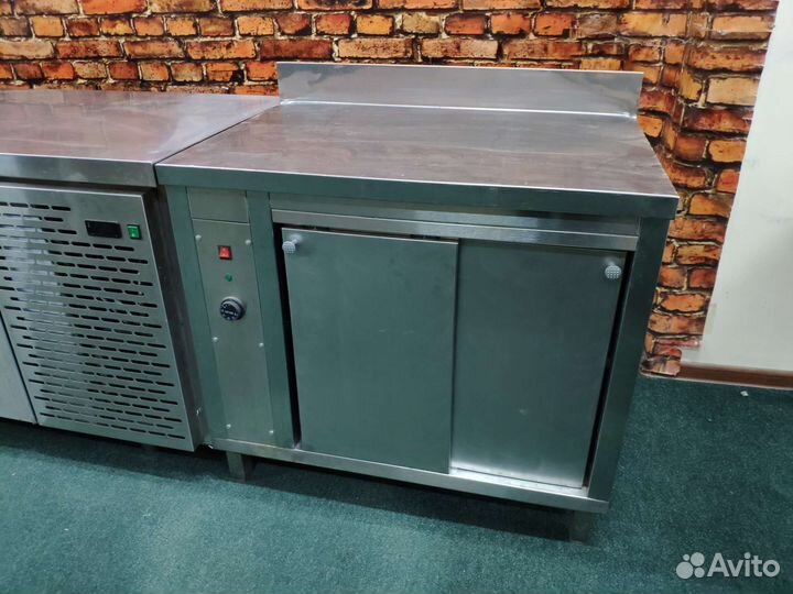 Стол тепловой с дверьми купе