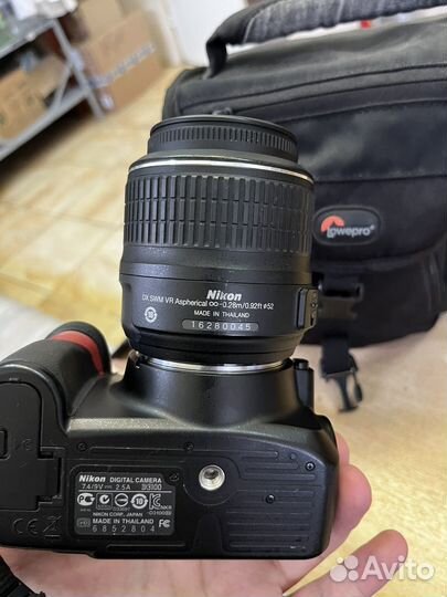 Зеркальный фотоаппарат nikon d3100