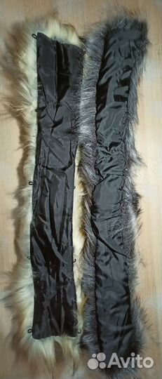 Меховой воротник, опушка на капюшон