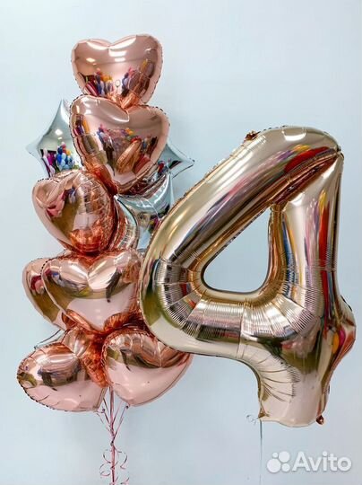 Гелевые шары на день рождения