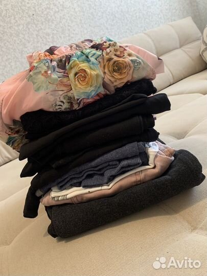 Большой пакет вещей на девушку размера xs