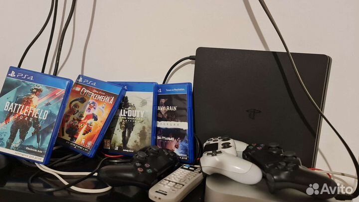 Игровая приставка sony playstation 4 slim