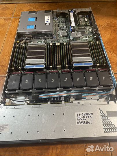 Сервер HP ProLiant DL360p Gen8