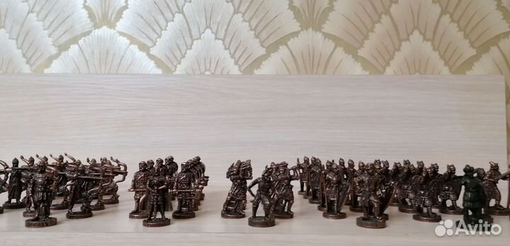 Оловянные солдатики из серии Ледового побоища