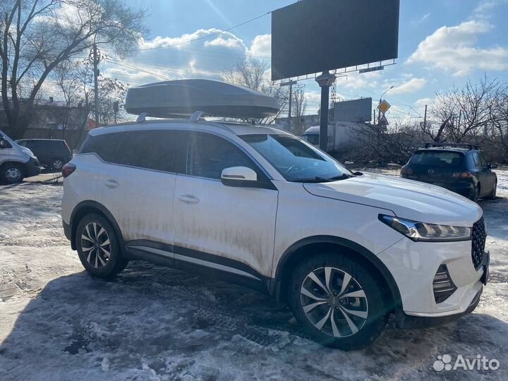 Автобокс на крышу для Chery Tiggo 7 и 7 Pro