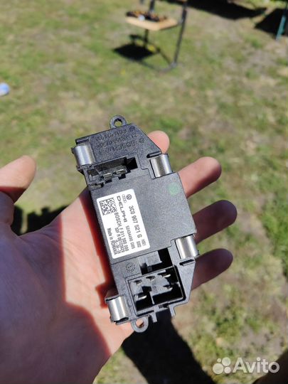 Резистор отопителя vw