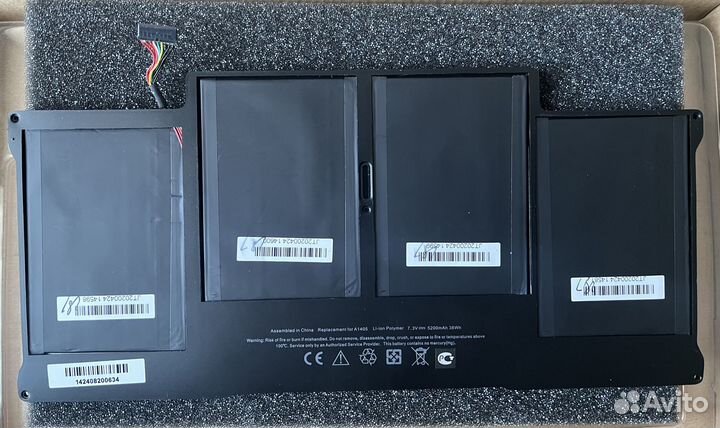 Аккумулятор для Apple MacBook Air A1369 A1377