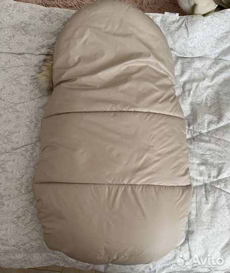 Конверт дутик в коляску демисезонный