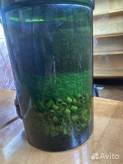 Аквариум 300 литров с тумбой бу фильтр камни песок