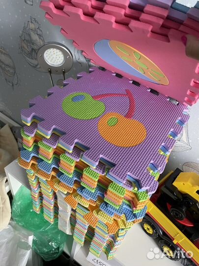 Развивающий коврик пазл