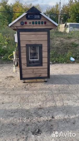 Электростатическая коптильня для горячего копчения