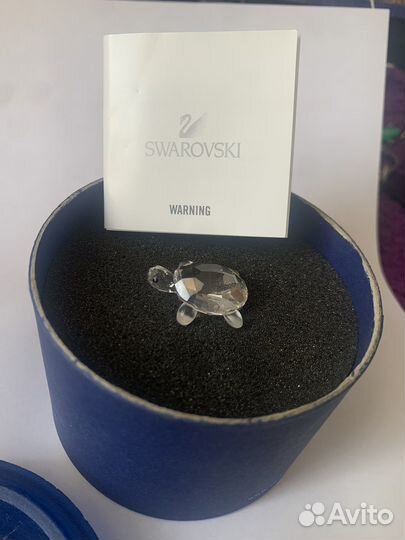 Swarovski фигурка черепашка