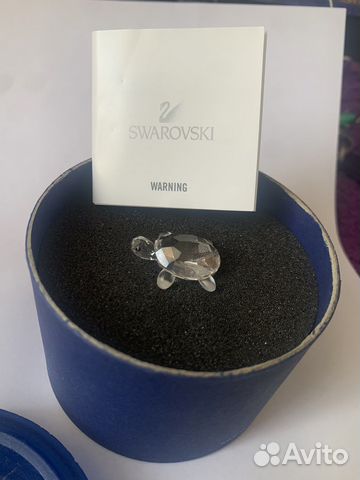Swarovski фигурка черепашка