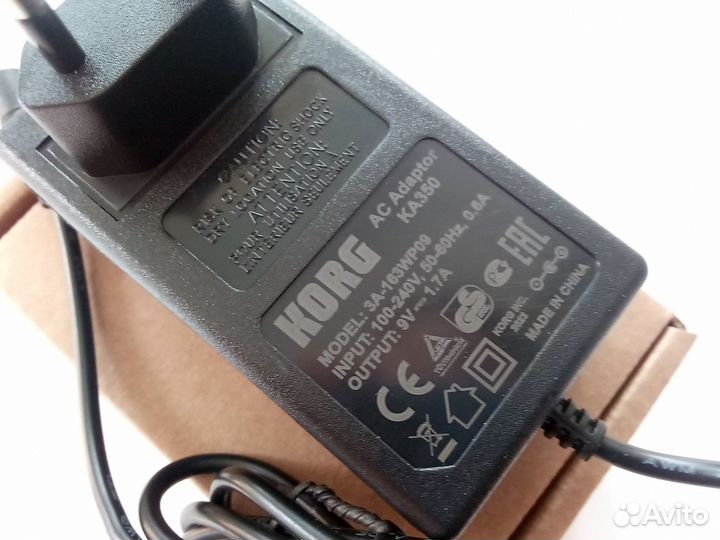 Блок питания Korg WDX Wavedrum, Kaossilator-Pro