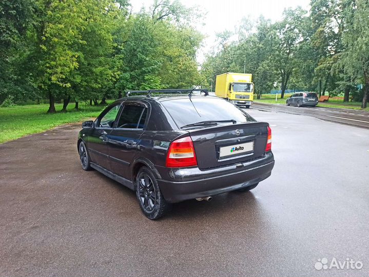 Opel Astra 1.6 МТ, 2002, 118 000 км