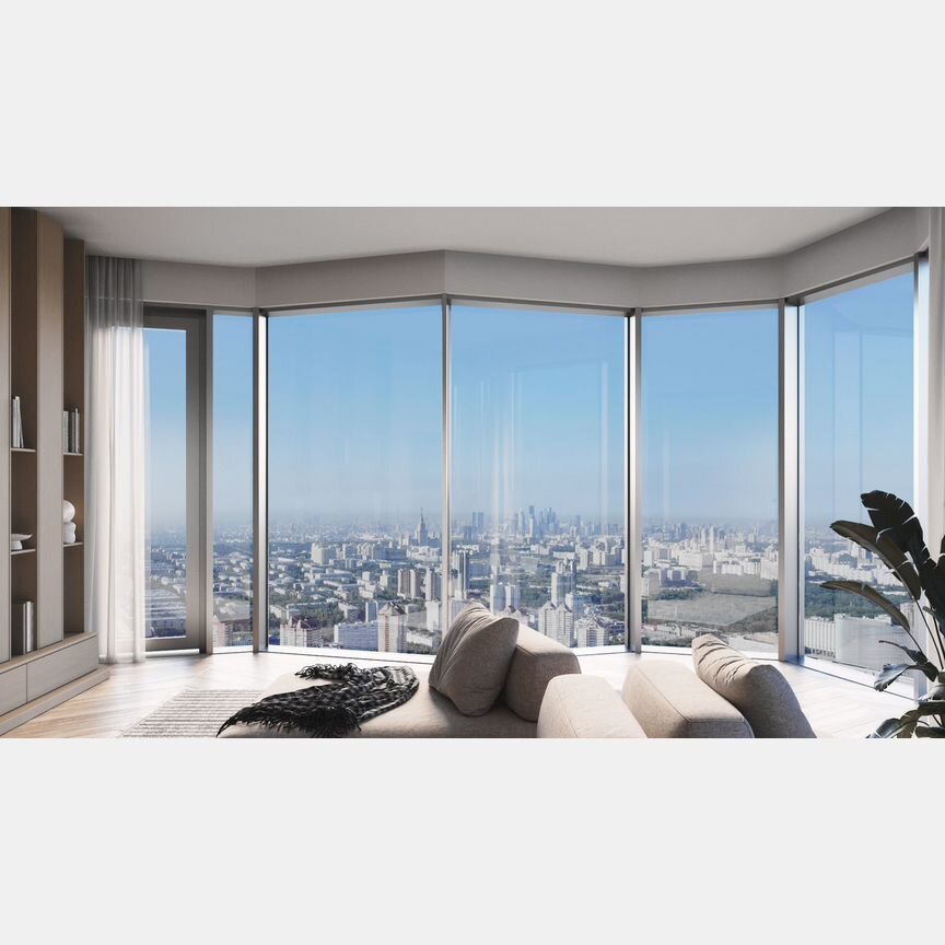 2-к. квартира, 65,4 м², 13/56 эт.