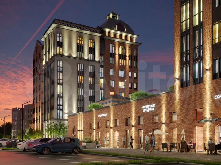 1-к. квартира, 51 м², 3/8 эт.