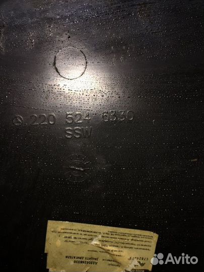 Защита Mercedes Cl W215