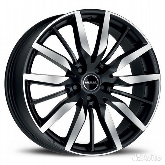 R19 5x108 8J ET45 D63,4 MAK Barbury Ice Black