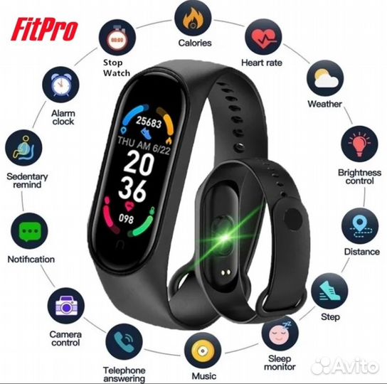 Фитнес браслет M7