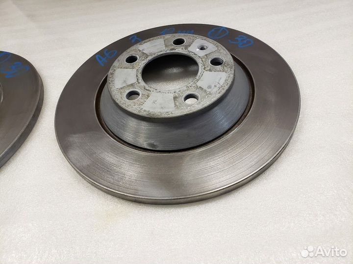 Диск тормозной задний Audi A6 C6