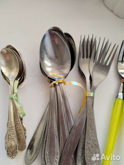 Ложки вилки нержавейка СССР