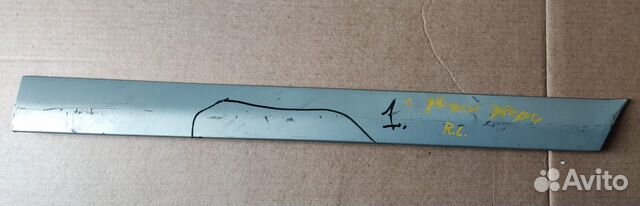 Молдинг задней левой двери MMC RVR