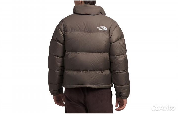 THE north face Nuptse Jacket Men Gray (XL)(92)