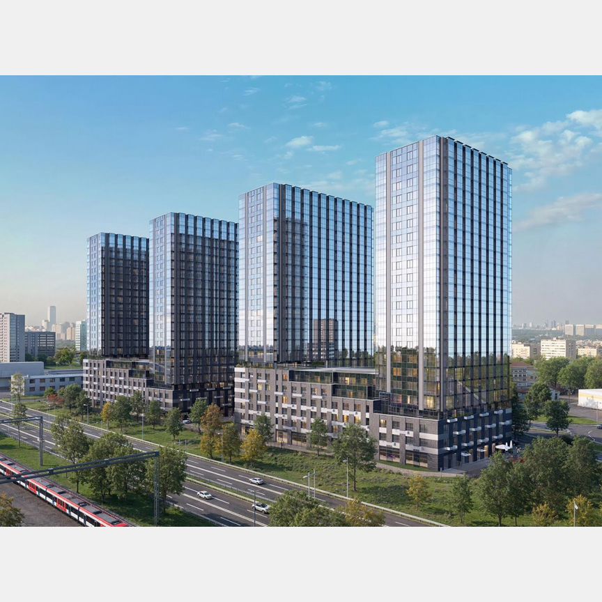 2-к. апартаменты, 62,7 м², 8/23 эт.