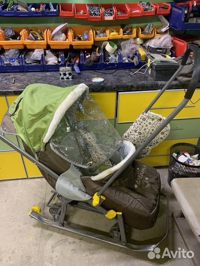 Санки коляска Ника
