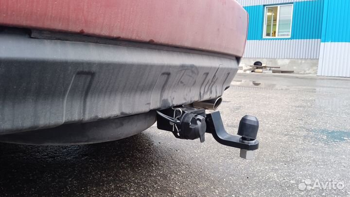 Фаркоп на Mitsubishi Outlander XL, шар под квадрат