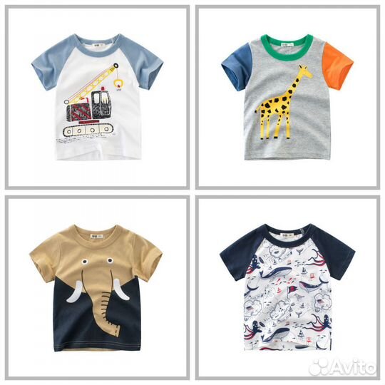 Футболка на мальчика 86-98 размер