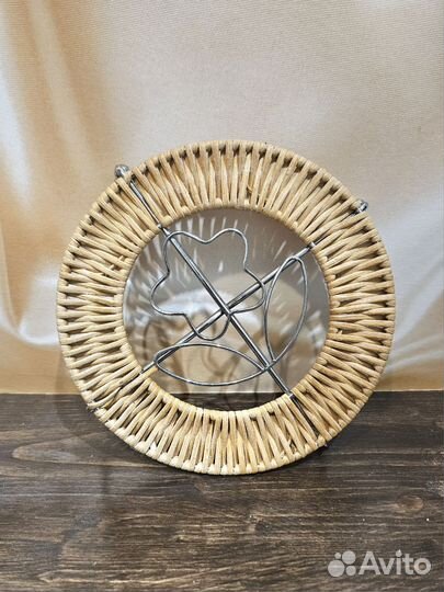 Подставки под горячее СССР плетеные 2 штуки