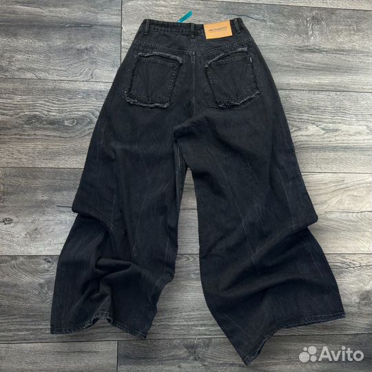 Широкие джинсы Vetements buggy Jeans SS23