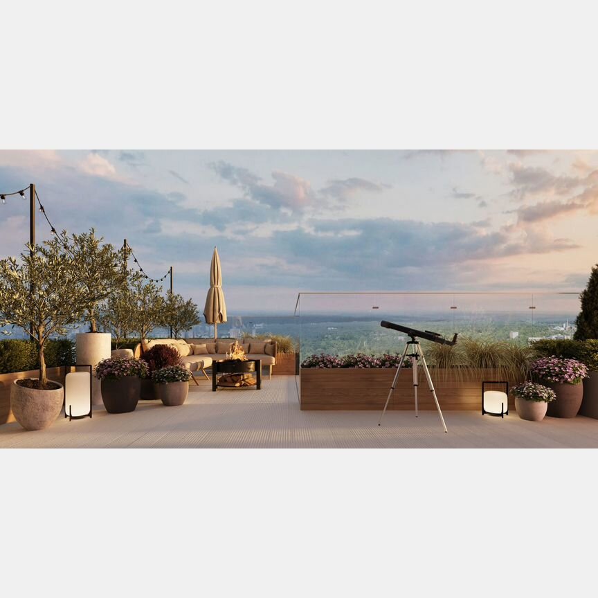 2-к. апартаменты, 55,7 м², 16/20 эт.