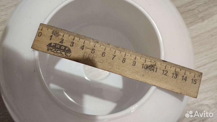 Стеклянный плафон- абажур