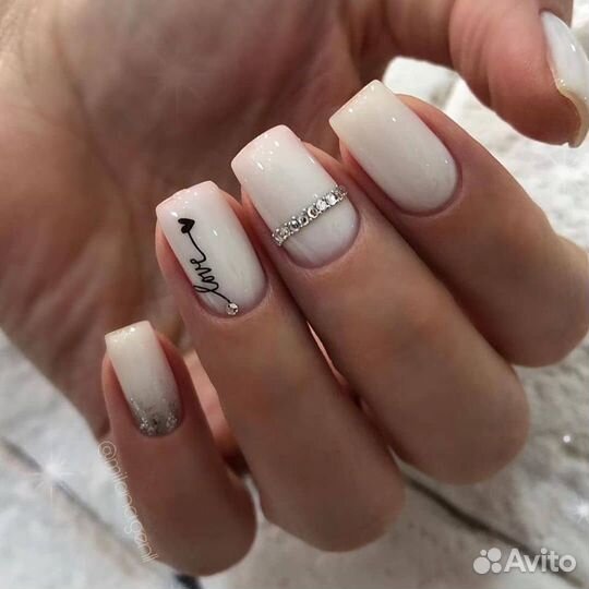 Наращивание, гель-лак с выездом и на дому