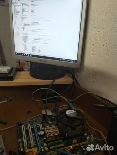 Комплект мп + Core 2 Quad Q8300 +4Gb