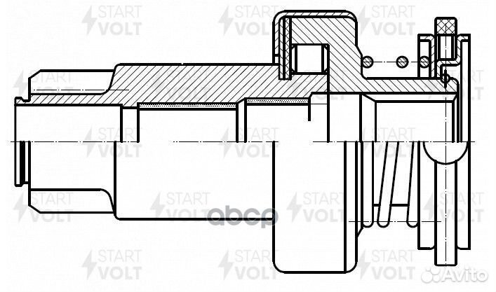 Привод стартера (бендикс) для а/м VAG Transport