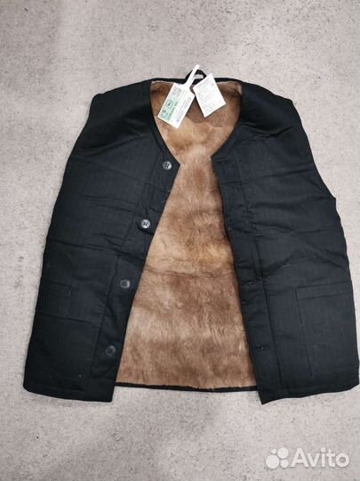 Жилет рабочий 48-50/170-176 на овчине