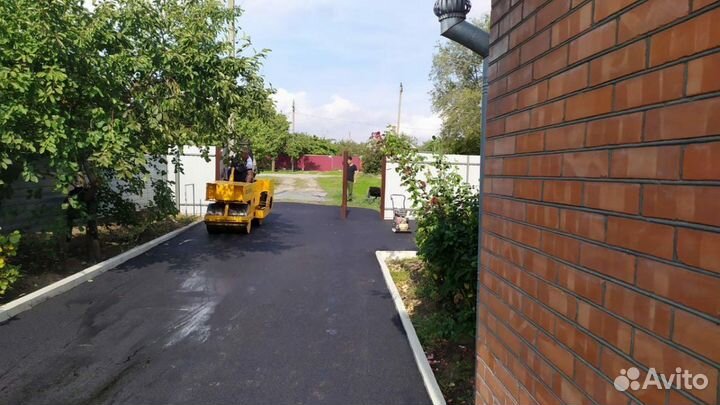 Укладка асфальта