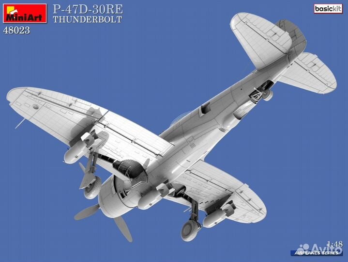 Miniart 48023 1/48 P-47D-30RE Thunderbolt