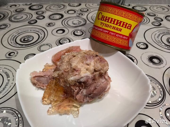 Тушёнка свинина
