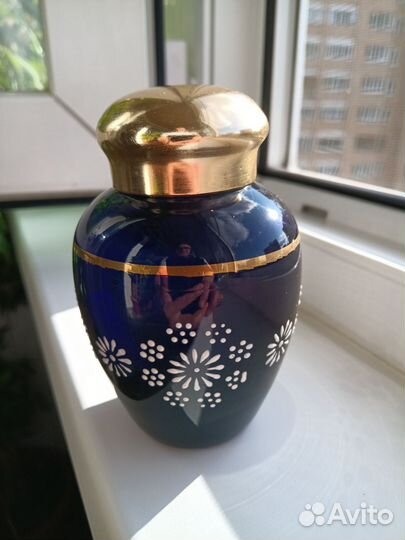 Чайница карбоновое стекло СССР