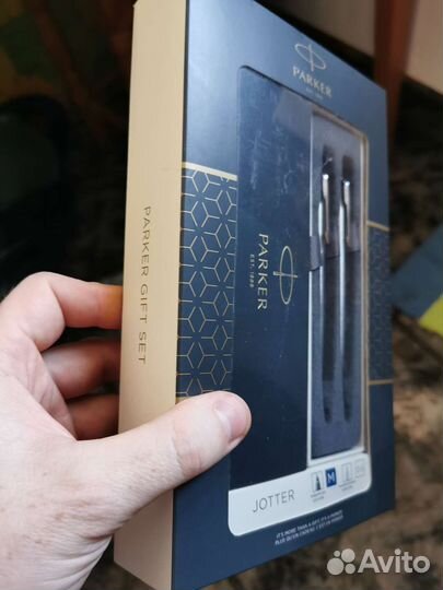 Подарочный набор Parker: шар. ручка + карандаш