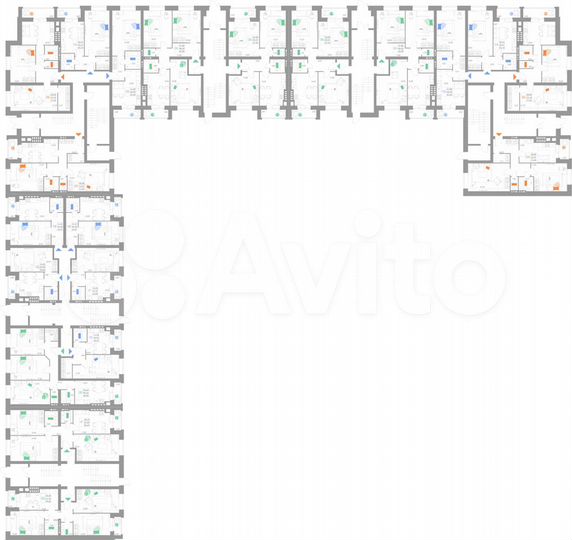 2-к. квартира, 77,4 м², 1/5 эт.