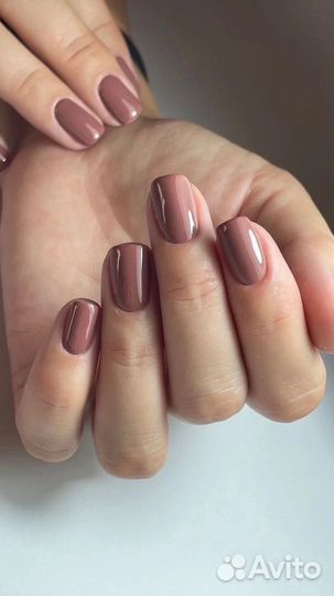 Маникюр наращивание